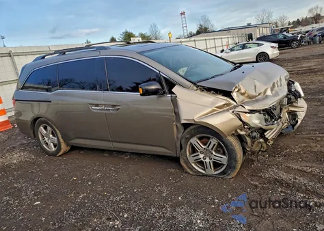 2012 Honda Odyssey Touring из США, поврежденный, VIN 5FNRL5H9XCB004495